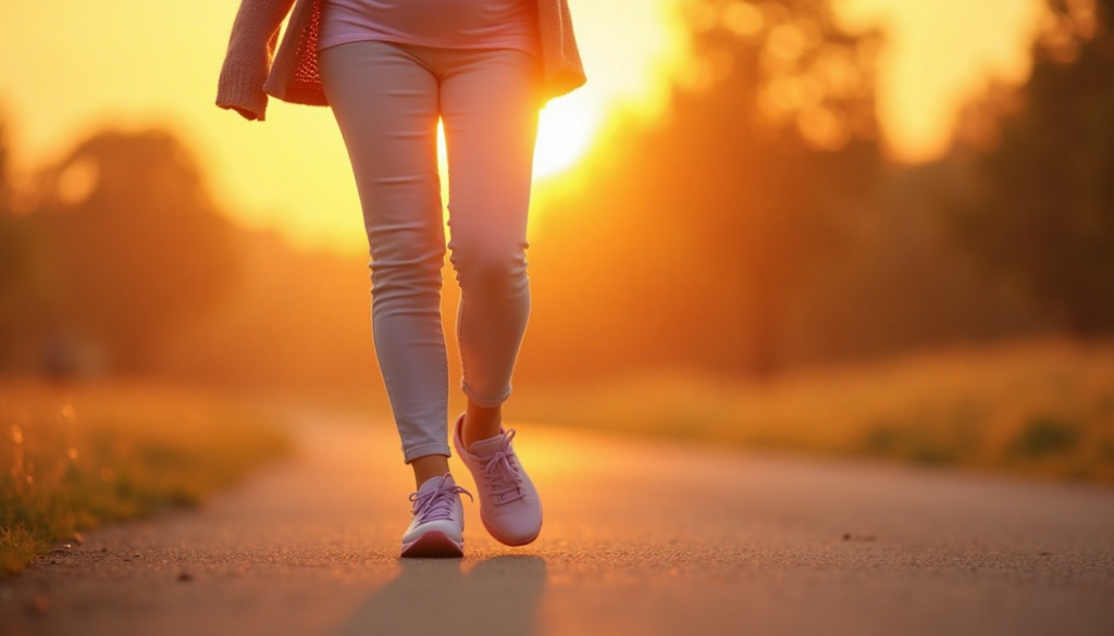 walking in pregnancy wearing Asian Footwears.