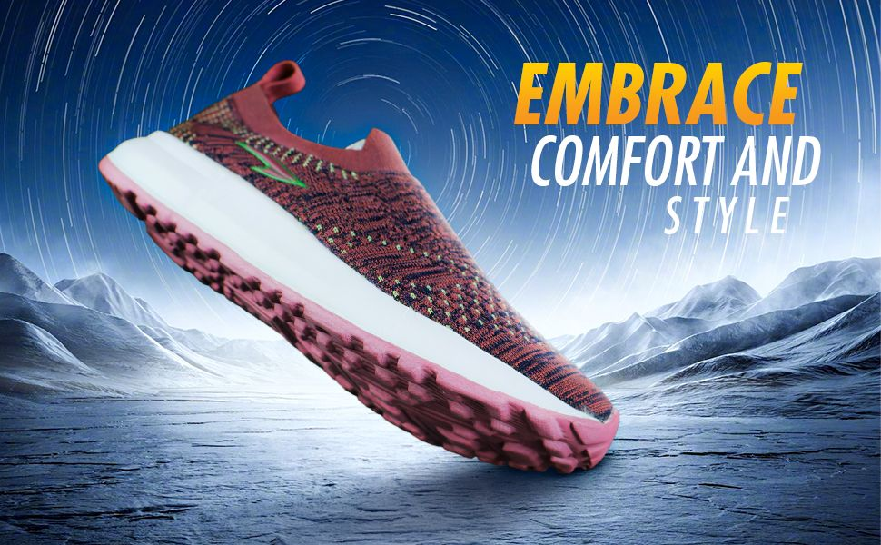 Breathable walking shoe for women.